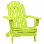 Cadeira Adirondack para Jardim Abeto Maciço Verde - 315876