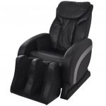 Cadeira de Massagens Couro Artificial Preto - 244300