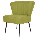 Cadeira de Cocktail Tecido Verde - 244099
