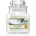 Yankee Classic Candle Baby Powder Vela Perfumada Classic Pequeno 104 g