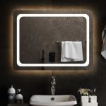 Espelho de Casa de Banho com Luzes LED 80x60 cm - 151787