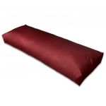 Almofada de Assento Estofada 120x40x10 cm Vermelho Tinto - 41514