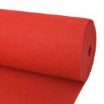Tapete Carpete Lisa para Eventos 1,2x12 m Vermelho - 287678