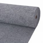 Tapete Carpete com Textura para Eventos 1,2x20 m Cinzento - 287673
