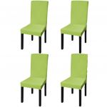 Capa Extensível para Cadeiras 4 Peças Verde - 131427