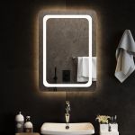 Espelho de Casa de Banho com Luzes LED 50x70 cm - 3154093
