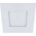 Lumit Foco de Encastrar Franco Quadrado 1x3W led 168lm 6000K 180° C.8,5xL.8,5xcm Branco - A08780301S