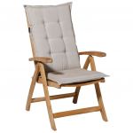 Madison Almofadão Cadeira Encosto Alto Panama 123x50cm Bege-claro - 423713