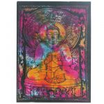 Ancient Wisdom Arte de Parede de Algodão Buda Tranquilo 78x112 (cm)