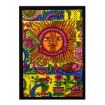 Ancient Wisdom Arte de Algodão para Parede Sol 78x112x0.1 (cm)
