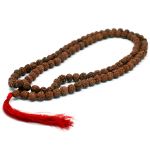 AWJewellery 108 Rudraksha Japa Mala Marrom 65x1 (cm)