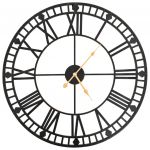 Relógio de Parede Vintage com Movimento Quartzo Metal 60 cm Xxl - 50645