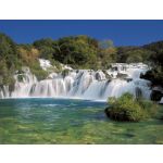 Komar Fotomural Landscape 8-312 Krka Falls Branco/azul/verde 368x254 (cm)