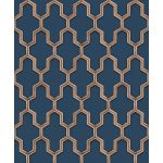 Design Id Papel de Parede Wall Fabric WF121027 Azul 53x1005 (cm)