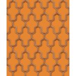 Design Id Papel de Parede Wall Fabric WF121026 Laranja 53x1005 (cm)