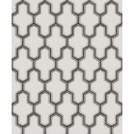 Design Id Papel de Parede Wall Fabric WF121024 Preto/cinza 53x1005 (cm)