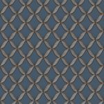 Design Id Papel de Parede Fabric Touch FT221227 Azul/cinza 53x1005 (cm)