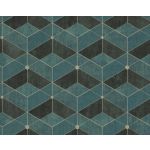 Living Walls Papel de Parede Titanium 382023 Preto/azul/verde 53x1005 (cm)