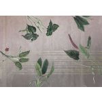 Komar Fotomural Floral And Wellness INX8-050 Tropic Concrete Cinza/verde 400x280 (cm)