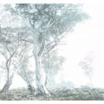 Komar Fotomural Landscape R3-023 Magic Trees Branco/azul 300x280 (cm)