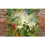 Komar Fotomural Floral And Wellness 30001-VD4 Jungle View Bricklane Verde/laranja 400x250 (cm)
