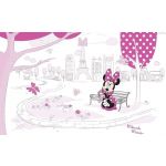 Komar Fotomural Disney By 023-DVD4 Minnie In Paris Branco/rosa 400x250 (cm)