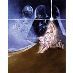 Komar Fotomural Star Wars By 008-DVD2 Star Wars Poster Classic 2 Azul/castanho 200x250 (cm)