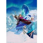 Komar Fotomural Disney By DX4-014 Frozen Elsas Magic Branco/azul/violeta 200x280 (cm)
