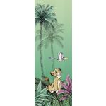 Komar Fotomural Disney By DX2-019 Jungle Simba Verde/violeta/beige 100x280 (cm)