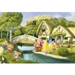 Komar Fotomural Disney By 8-4110 Snow White Branco/verde/beige 368x254 (cm)