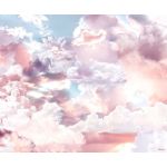Komar Fotomural Landscape P6027A-VD3 Clouds Branco/azul/rosa 300x250 (cm)
