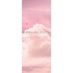 Komar Fotomural Landscape P017-VD1 Cloud Wire Branco/preto/rosa 100x250 (cm)