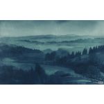 Komar Fotomural Landscape P010-VD4 Twilight Azul/cinza 400x250 (cm)