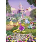 Komar Fotomural Disney By 4-4026 Princess Sunset Branco/azul/castanho/amarelo/verde/violeta/beige 184x254 (cm)
