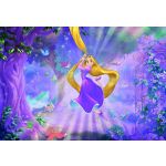 Komar Fotomural Disney By 8-451 Rapunzel Azul/amarelo/verde/rosa/violeta 368x254 (cm)