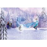 Komar Fotomural Disney By 8-499 Frozen Forest Branco/azul/violeta 368x254 (cm)