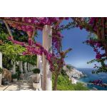 Komar Fotomural Landscape 8-931 Amalfi Branco/azul/verde/violeta 368x254 (cm)