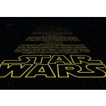 Komar Fotomural Star Wars By 8-487 Star Wars Intro Preto/amarelo 368x254 (cm)