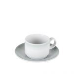 Vista Alegre Chávena Chá com Pires Porcelana Venezia 22cl 8.5x15.5x7cm
