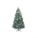 Ding Árvore Natal Verde com Neve 210cm 210cm