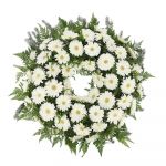 Homeflora Coroa Branca para Funeral