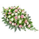 Homeflora Palma Rosa e Branca para Funeral