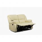 Sofá Eco-de Canapé Reclinável 2 Lugares com Massagem Vibratória Aquecimento Lombar - ECO-8590/2B Seats
