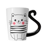 I-total Caneca de Cerâmica Cat Branco Xl2389