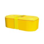iDrink Caixa de Lanche On the Go Amarelo 19,4x10x6cm Id3006