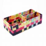 Versa Caixa com Compartimentos Multicolor (17 x 10 x 35 cm)