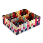 Versa Caixa com Compartimentos Multicolor (27 x 10 x 32 cm)