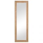 HomCom Espelho de Parede Espelho de Corpo Inteiro com Estrutura de Madeira Estilo Vintage 163x53,3 cm Madeira