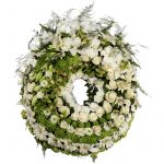 Coroa Fúnebre Flores da Marquesa 150 cm