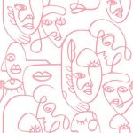 Formafantasia Papel de Parede Friends & Cofee 16618
